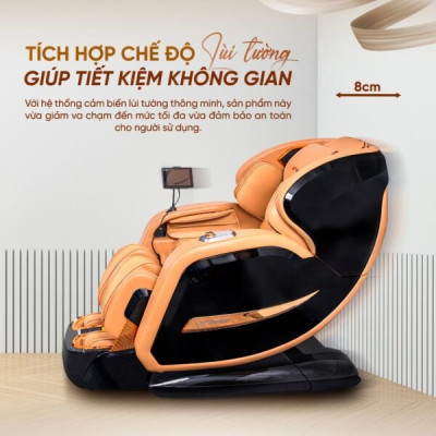 Ghế Massage Toàn Thân Giá Rẻ Lifesport LS-799, Điều Khiển Bằng Giọng Nói, Ion Âm Hiện Đại