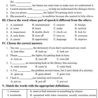 Bài Tập Tiếng Anh 9 - Không Đáp Án (Bám Sát SGK Cánh Diều I-Learn Smart World) (HA)