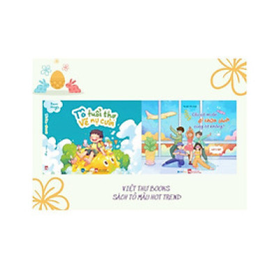 Sách - Tô Màu Cậu Có Muốn Đi Chữa Lành Cùng Tớ Không + Tô Tuổi Thơ Vẽ Vụ Cười  - Combo 2 Cuốn - Việt Thư