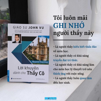 Sách - Combo Lời Khuyên Dành Cho Thầy Cô + Cẩm Nang Phương Pháp Sư Phạm - First News