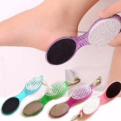 Dụng Cụ Chà Gót Chân Bằng Đá Bọt Biển 4 Trong 1 Hiệu Quả Dễ Sử Dụng