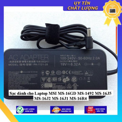 Sạc dùng cho Laptop MSI MS-16GD MS-1492 MS-16J5 MS-16J2 MS-16J1 MS-16R4 - Hàng Nhập Khẩu New Seal