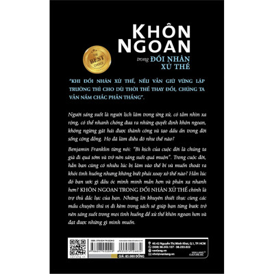 Khôn Ngoan Trong Đối Nhân Xử Thế (Tái Bản)