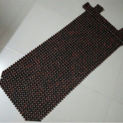 Đệm Khoác Vai Ghế Xe Ô Tô Hạt Gỗ Mun Cao Cấp ( video , hình thật )