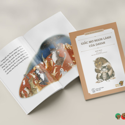 Truyện Ehon bé 3-4-5 tuổi - Mèo Dayan - Giấc mơ ngon lành của Dayan
