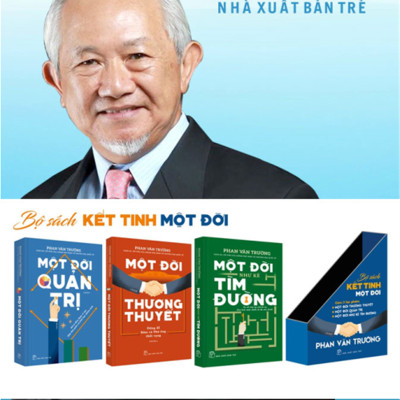 Combo 3 Cuốn Di Sản Của GS. Phan Văn Trường Để Lại Cho Thế Hệ Sau: Một Đời Thương Thuyết + Một Đời Quản Trị + Một Đời Như Kẻ Tìm Đường (Cả Đời Trên Thương Trường)