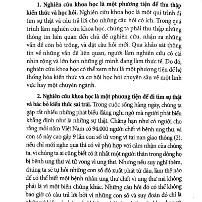 Cẩm Nang Nghiên Cứu Khoa Học - Từ Ý Tưởng Đến Công Bố - THO