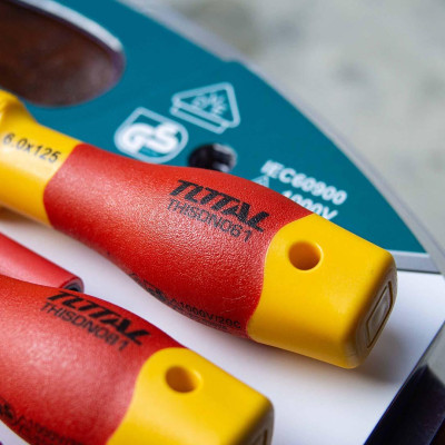 BỘ TUỐC NƠ VÍT MỞ TUÝP CÁCH ĐIỆN 6-12MM TOTAL THKISD0701 - HÀNG CHÍNH HÃNG