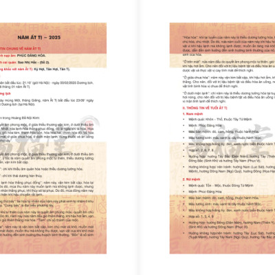 Lịch Trạch Cát Dụng Sự Năm 2025 - Nguyễn Trọng Tuệ