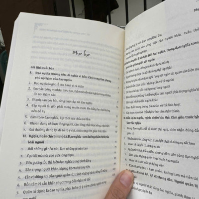 (Sách thánh hiền) – NGHĨA – Tiêu Hồng Quân - Nghê Diệc Trinh – NXB Chính trị quốc gia sự thật 