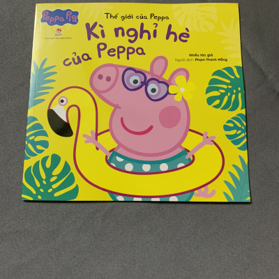sách - Thế Giới Của Peppa - Kì Nghỉ Hè Của Peppa