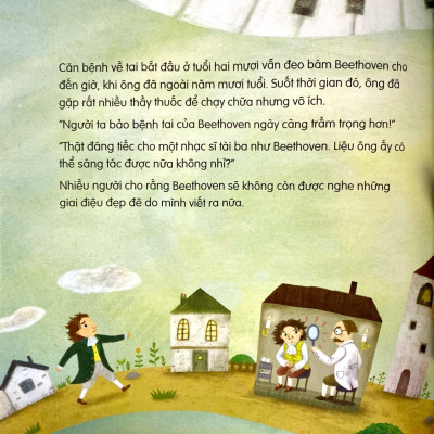 Những Bộ Óc Vĩ Đại - Nhà Soạn Nhạc Thiên Tài Beethoven (Tái Bản 2023)