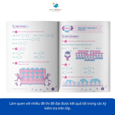 Sách - Bài tập bổ trợ nâng cao Toán - Tiếng Việt - Tiếng Anh lớp 2 - Theo Chương Trình Sách Giáo Khoa