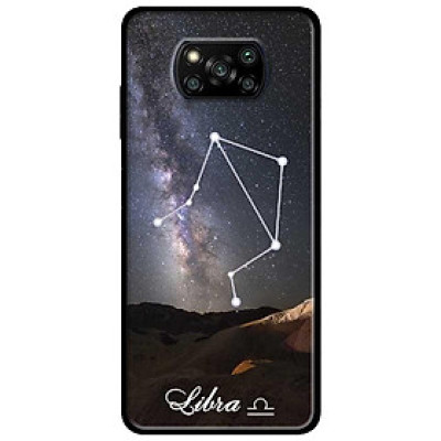 Ốp lưng dành cho Xiaomi Poco X3 mẫu Cung Hoàng Đạo - Libra