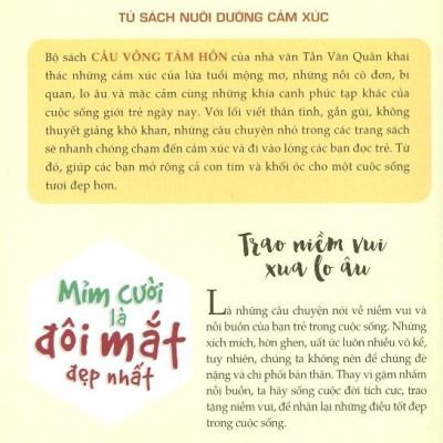 Tủ Sách Nuôi Dưỡng Cảm Xúc - Mỉm Cười Là Đôi Mắt Đẹp Nhất