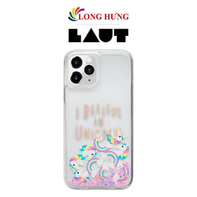Ốp lưng nhựa cứng Laut Liquid Glitter iP 12 Series - Hàng chính hãng