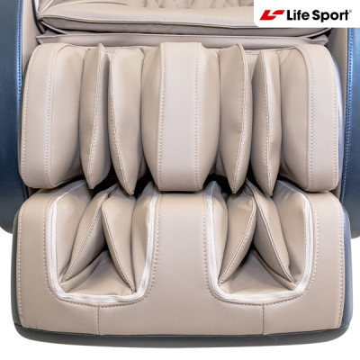 Ghế massage toàn thân cao cấp LifeSport LS-2200 chế độ massage không trọng lực hiện đại, con lăn 4D cao cấp