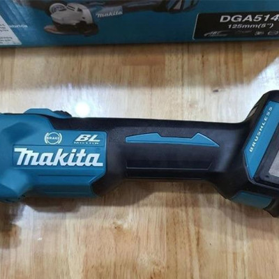 MÁY MÀI GÓC DÙNG PIN (125MM/CÔNG TẮC TRƯỢT/AWS//BL)(18V) (KHÔNG KÈM PIN VÀ ĐẾ SẠC) MAKITA DGA514Z- HÀNG CHÍNH HÃNG