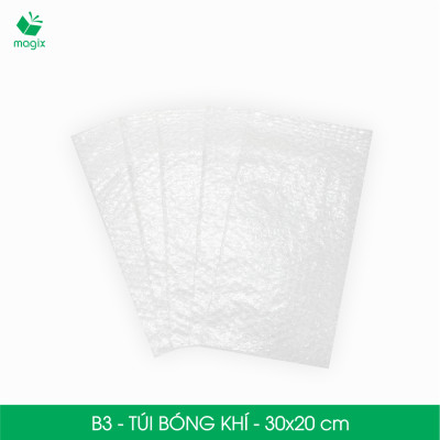 B3 - 30x20 cm - 25 Túi bóng khí chống sốc đóng hàng - Túi gói hàng, bọc chống sốc, xốp chống sốc