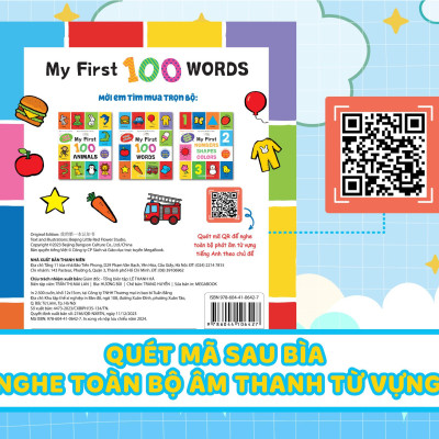 My First 100 Words - Thế Giới Muôn Màu - Bìa Cứng
