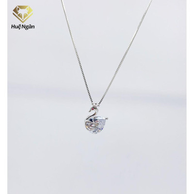 Dây chuyền bạc Ý 925 Huệ Ngân -Thiên nga PP1248