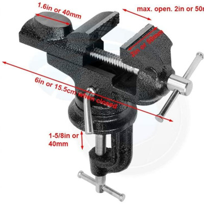 Ê TÔ XOAY 360 ĐỘ 2 INCH/50MM TOLSEN 10107 - HÀNG CHÍNH HÃNG