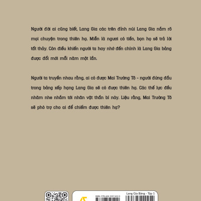 Lang Gia Bảng - Tập 1 - Tặng Kèm Standee Giấy