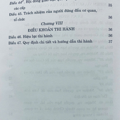 Luật Giáo Dục Quốc Phòng Và An Ninh Năm 2013 (Sửa Đổi, Bổ Sung Năm 2018, 2025)
