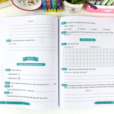 Sách - 36 Đề Ôn Luyện Toán 4 - Biên soạn theo chương trình GDPT mới - ndbooks