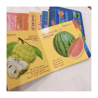 Combo Sách Bé Khám Phá Môi Trường Xung Quanh (Trọn Bộ 8 Cuốn)