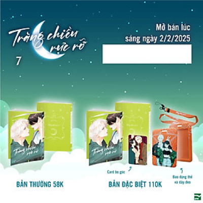 Truyện tranh Trăng chiều rực rỡ full 8 tập - Chang Book