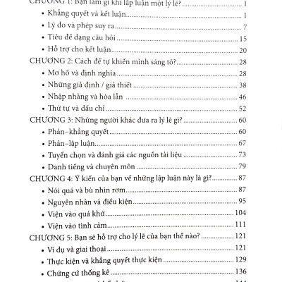 Cẩm Nang Tư Duy Phản Biện & Lập Luận Hiệu Quả