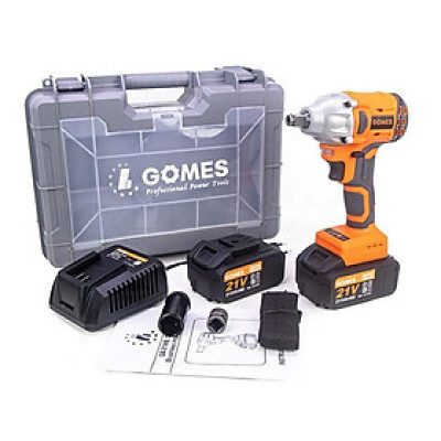 MÁY SIẾT ỐC CHẠY PIN 21V/4.0AH GOMES GB-21WB - HÀNG CHÍNH HÃNG