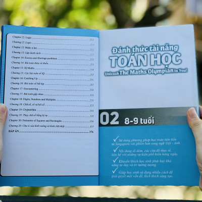 Sách Đánh Thức Tài Năng Toán Học 2, 3 Và 5 ( Combo 3 Cuốn ) - Tổng hợp kiến thức toán học lớp 2 đến lớp 6 Nhà Sách Á Châu Books