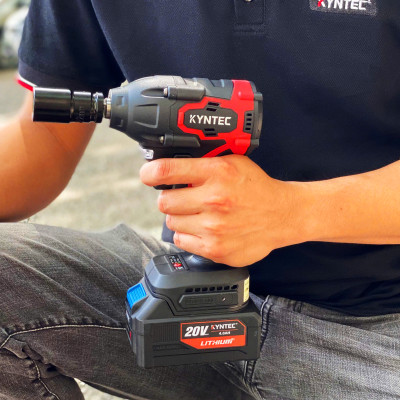 Thân máy siết bulong pin chính hãng Kynko Kyntec KT70 20V 4.0AH chân pin phổ thông (giá không gồm pin)