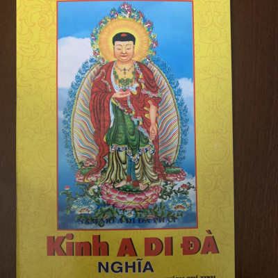 Kinh Vu Lan Báo Hiếu + Kinh A Di Đà nghĩa (combo 2 quyển)