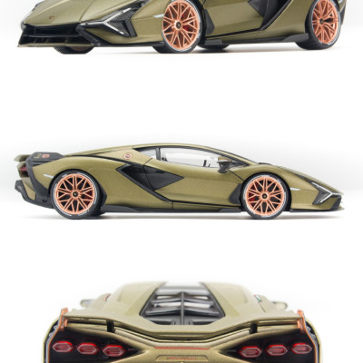 Mô hình xe Lamborghini Sian FKP 37 1:18 Bburago - 18-11046