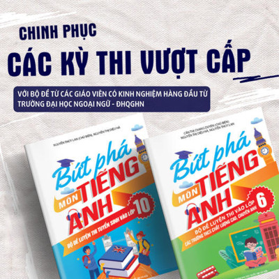 Sách - Bứt phá môn tiếng anh - Bồ đề luyện thi tuyển sinh vào lớp 10 