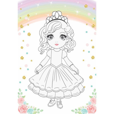 Sách - Tô Màu Princess - Công Chúa Lộng Lẫy - Việt Thư