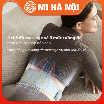 ￼Máy massage lưng bụng SKG W7- Massage xung điện