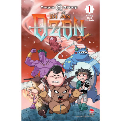 Truyện tranh Bí ẩn Ozon - Tập 1 - Tặng kèm Obi và 1 bảng Sticker - NXB Kim Đồng