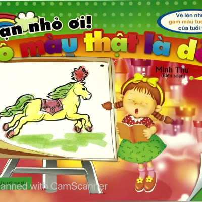 Bộ Sách Bạn Nhỏ Ơi Tô Màu Thật Là Dễ: Vẽ Lên Những Gam Màu Tươi Sáng Của Trẻ Thơ (Bộ 9 Cuốn)