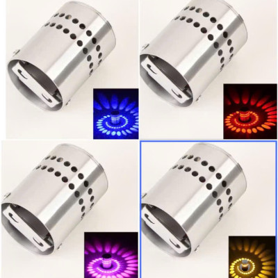 Đèn LED trang trí nhà hiệu ứng xoáy ốc gắn âm trần âm tường trang trí quán cafe phòng ngủ 