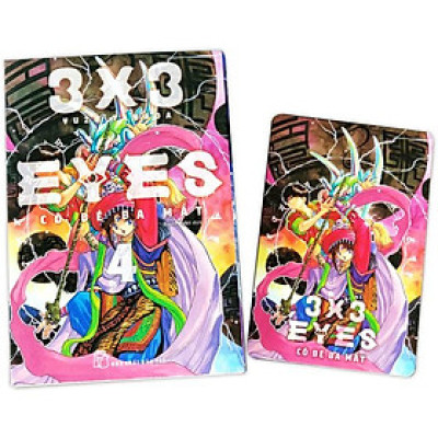 3x3 Eyes - Cô Bé Ba Mắt - Tập 4 - Tặng Kèm Card Giấy