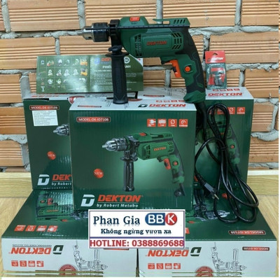 Máy khoan Dekton 710w 13mm DK-ID710B có chức năng khoan tường