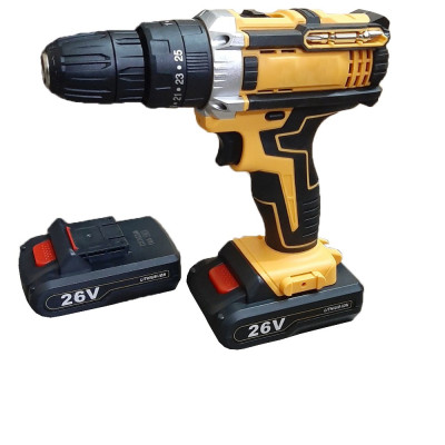 Máy Khoan Pin Đa Năng Cầm Tay ABG DW 26V May Khoan Dung Pin Kèm Bộ Phụ Kiện 24 Món Siết Ốc, Bắt Vít – Hàng Chính Hãng