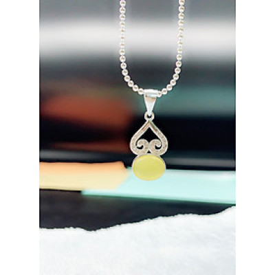 Dây chuyền bạc nữ trang sức bạc Ý S925 Bạc Xinh Huệ Ngân YYDZ135