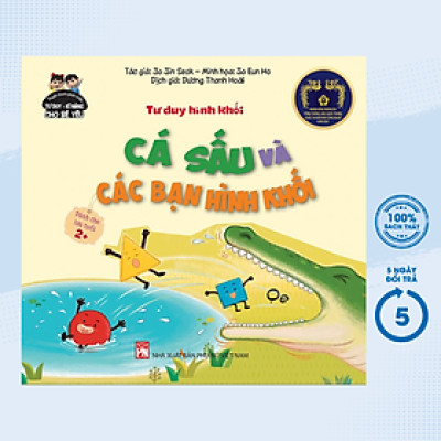 Tư Duy Hình Khối - Cá Sấu Và Các Bạn Hình Khối (PNU)
