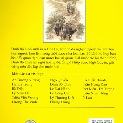 Tranh Truyện Lịch Sử Việt Nam - Đinh Bộ Lĩnh (Tái bản 2023)