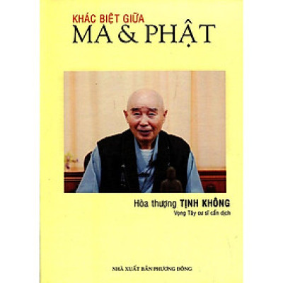 Sách - Khác Biệt Giữa Ma & Phật - Chính Thông Book